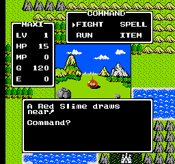 Dragon Warrior (USA) (Rev 1) - Gameplay