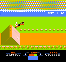 Excitebike (Japan, USA) (En) (Animal Crossing) - Gameplay