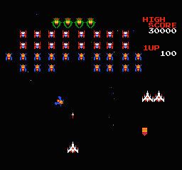Galaga - Demons of Death (USA) - Gameplay