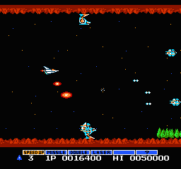 Gradius (USA) - Gameplay