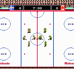 Ice Hockey (USA) - Gameplay
