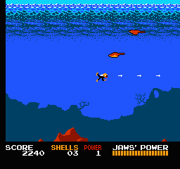 Jaws (USA) - Gameplay