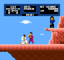 Karate Champ (World) (Evercade) - Gameplay