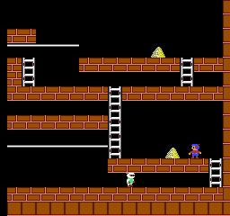 Lode Runner (USA) - Gameplay