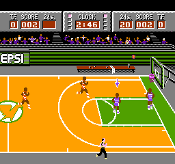 Magic Johnson's Fast Break (USA) - Gameplay