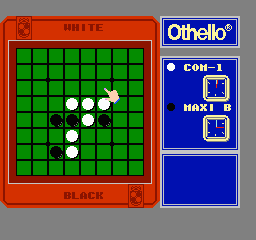 Othello (USA) (HAL Laboratory) - Gameplay