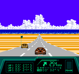 Rad Racer II (USA) - Gameplay