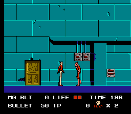 Rolling Thunder (World) (Namcot Collection, Namco Museum Archives Vol 2) - Gameplay