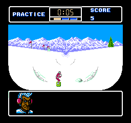 Ski or Die (USA) - Gameplay
