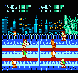 Super Dodge Ball (USA) - Gameplay