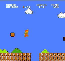 Super Mario Bros. (World) - Gameplay