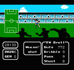 Tecmo Cup - Soccer Game (USA) - Gameplay