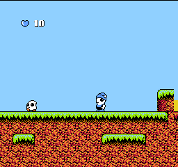 Ufouria - The Saga (World) (Evercade) - Gameplay