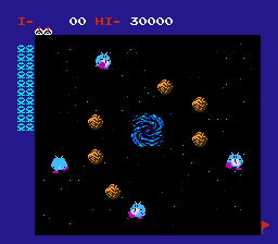 Warpman (World) (Rev 1) (Namcot Collection) - Gameplay