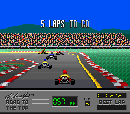 Al Unser Jr.'s Road to the Top (USA) - Gameplay