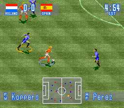 International Superstar Soccer (USA) - Gameplay