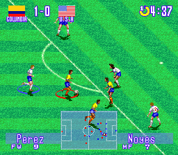 International Superstar Soccer Deluxe (USA) - Gameplay