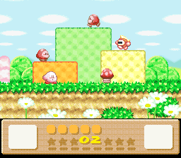 Kirby's Dream Land 3 (USA) - Gameplay