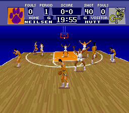 NCAA Basketball (USA) (Rev 1) - Gameplay