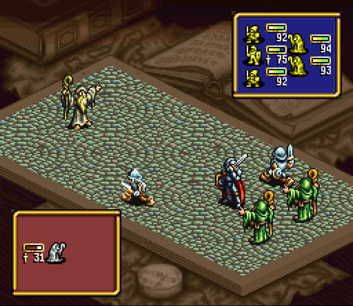 Ogre Battle - The March of the Black Queen (USA) - Gameplay