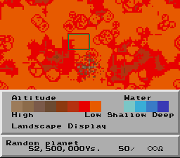 SimEarth - The Living Planet (USA) - Gameplay