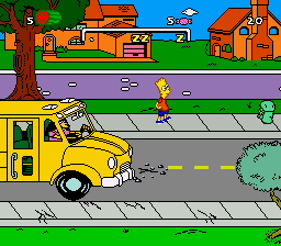 Simpsons, The - Bart's Nightmare (USA) - Gameplay