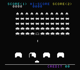 Space Invaders (USA) - Gameplay