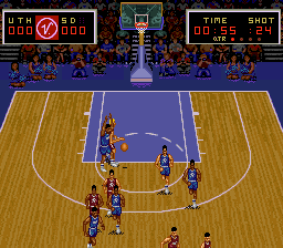 Super Slam Dunk (USA) - Gameplay