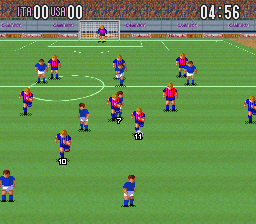 Super Soccer (USA) - Gameplay