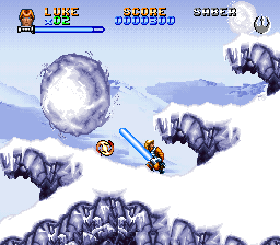 Super Star Wars - The Empire Strikes Back (USA) (Rev 1) - Gameplay