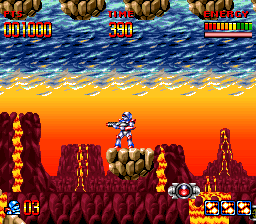 Super Turrican (USA) - Gameplay