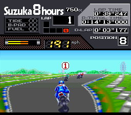 Suzuka 8 Hours (USA) - Gameplay