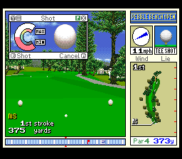 True Golf Classics - Pebble Beach Golf Links (USA) - Gameplay