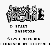 Amazing Penguin (USA, Europe) - Title Screen