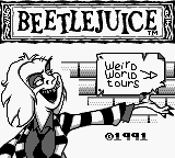 Beetlejuice (USA) - Title Screen