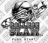 College Slam (USA) - Title Screen