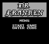 Dr. Franken (USA) - Title Screen
