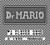 Dr. Mario (World) - Title Screen