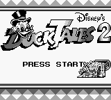 DuckTales 2 (USA) - Title Screen
