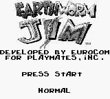 Earthworm Jim (USA) - Title Screen