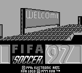 FIFA Soccer 97 (USA, Europe) (SGB Enhanced) - Title Screen
