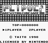 Flipull (USA) - Title Screen