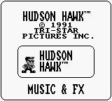 Hudson Hawk (USA) - Title Screen