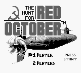 Hunt for Red October, The (USA, Europe) - Title Screen