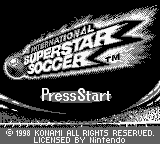 International Superstar Soccer (USA, Europe) (SGB Enhanced) - Title Screen