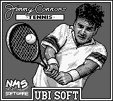 Jimmy Connors Tennis (USA, Europe) - Title Screen