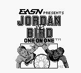 Jordan vs Bird - One on One (USA, Europe) - Title Screen