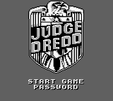 Judge Dredd (USA, Europe) - Title Screen