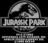 Jurassic Park (USA) - Title Screen