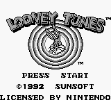 Looney Tunes (USA, Europe) - Title Screen